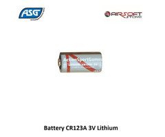 ASG Battery CR123A 3V Lithium