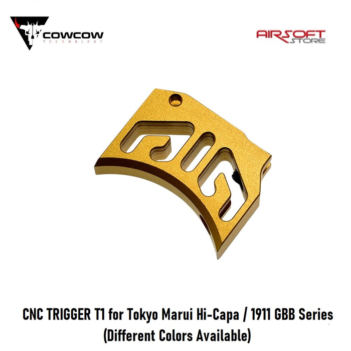 CowCow Technology CNC TRIGGER T1 for TM Hi-Capa / 1911 GBB
