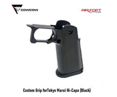 CowCow Technology Custom Grip forTokyo Marui Hi-Capa (Black)