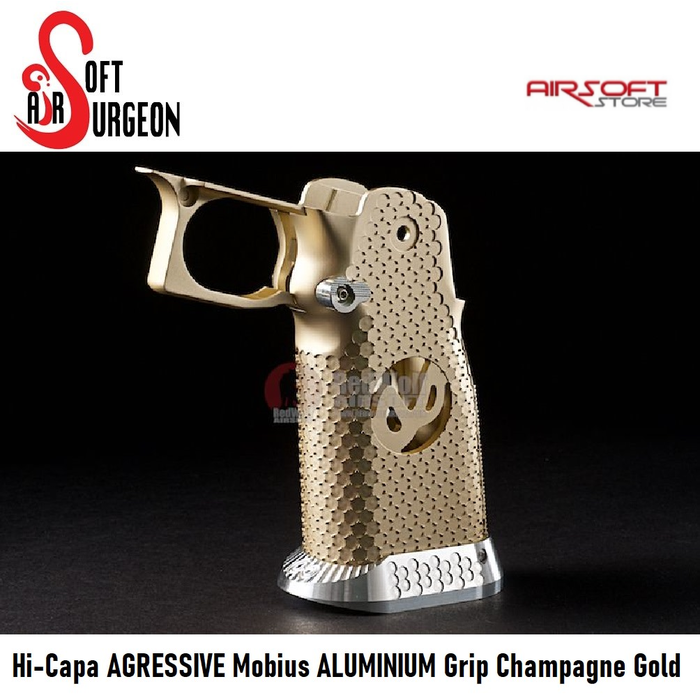 Airsoft Surgeon Hi-Capa AGRESSIVE Mobius ALU Grip