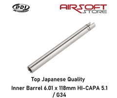 PDI Inner Barrel 6.01 x 118mm HI-CAPA 5.1 / G34
