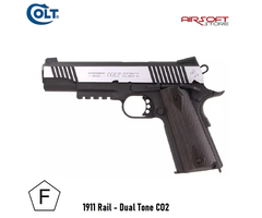 Colt 1911 Rail - Dual Tone CO2