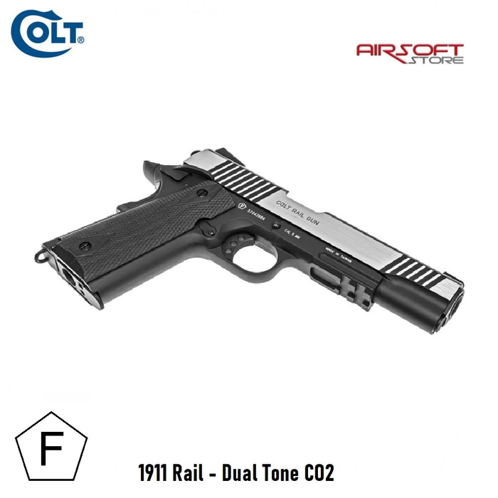 Colt 1911 Rail - Dual Tone CO2