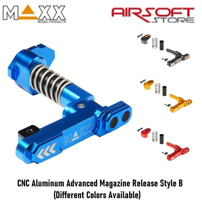 Maxx Model CNC Aluminum Advanced Magazine Release Style B