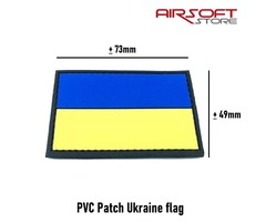 PVC Patch Ukraine flag
