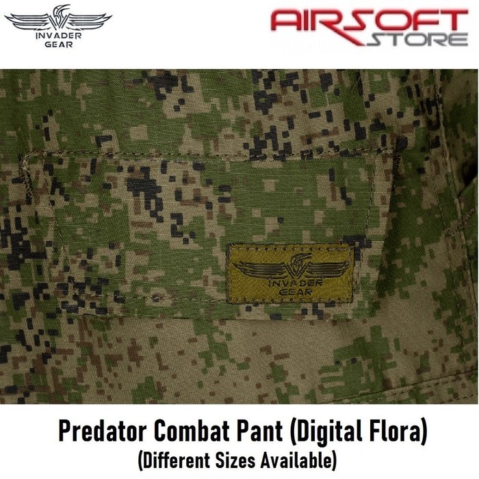 INVADER GEAR Predator Combat Pant (Digital Flora)