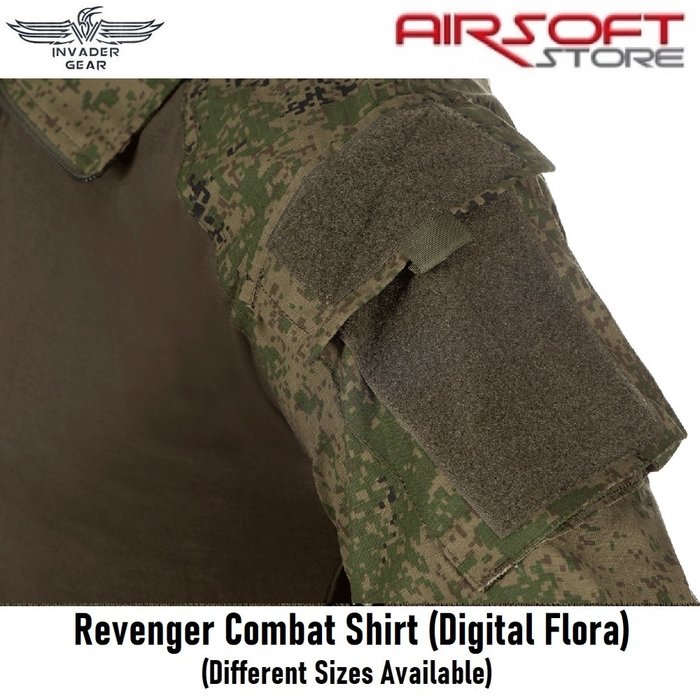 INVADER GEAR Revenger Combat Shirt (Digital Flora)
