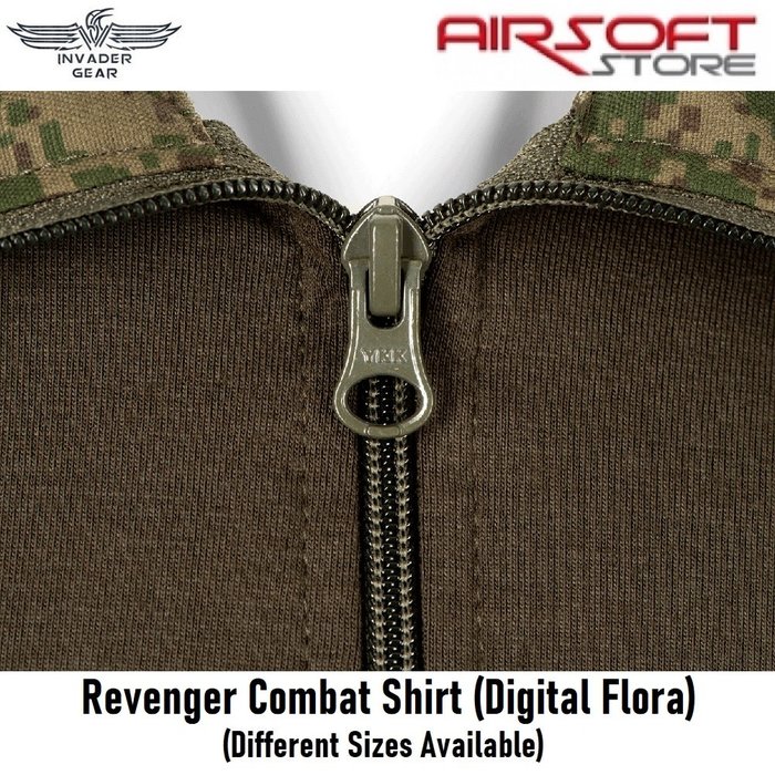 INVADER GEAR Revenger Combat Shirt (Digital Flora)