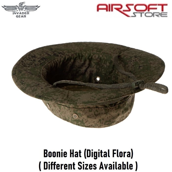 INVADER GEAR Boonie Hat (Digital Flora)