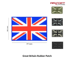JTG Great Britain Rubber Patch