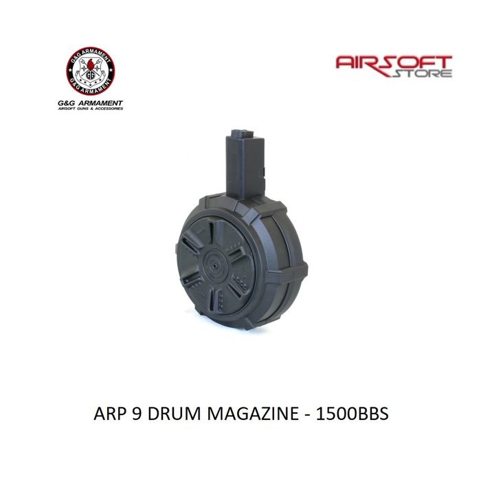 G&G ARP 9 DRUM MAGAZINE - 1500BBS