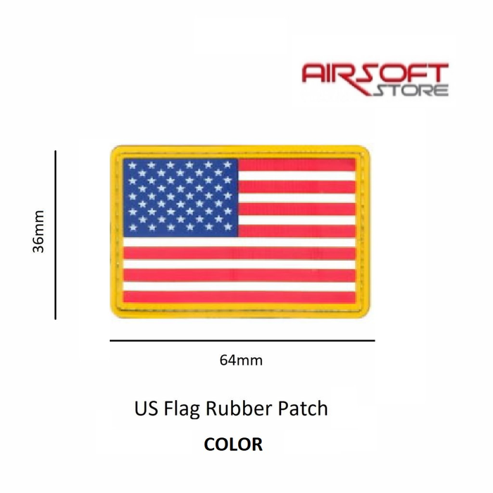 JTG PVC Patch US Flag