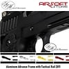 Airsoft Masterpiece Aluminum Advance Frame with Tactical Rail 2011