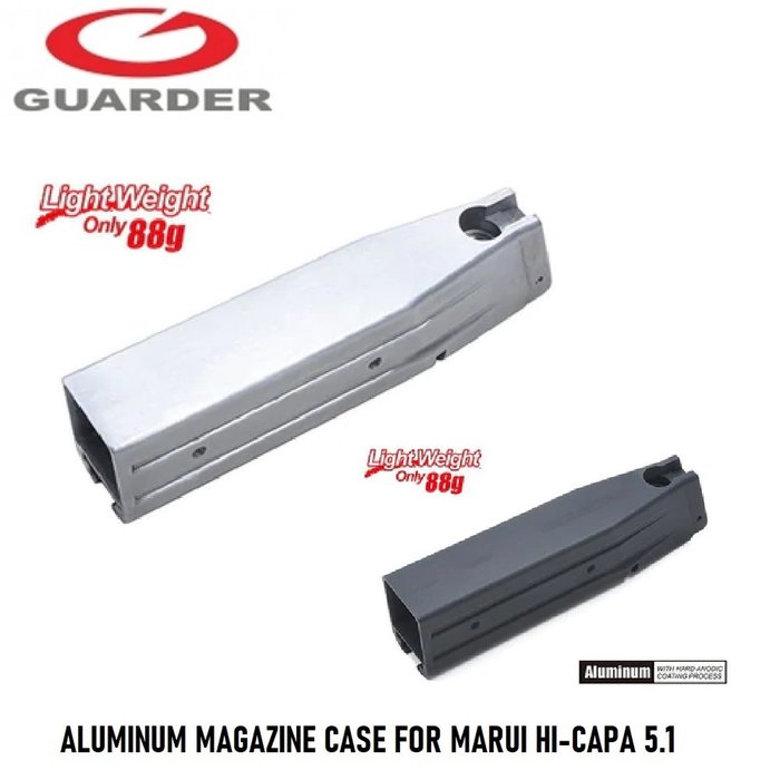 Guarder ALUMINUM MAGAZINE CASE FOR MARUI HI-CAPA 5.1