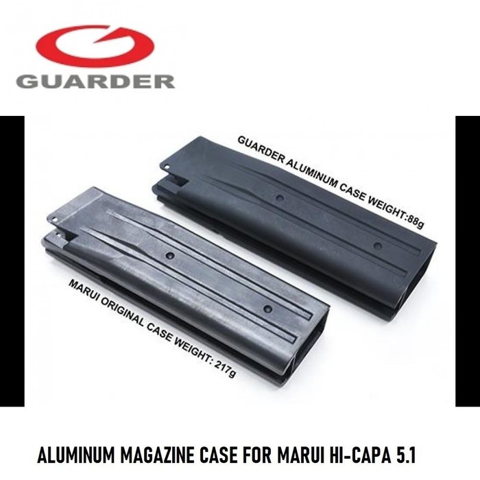 Guarder ALUMINUM MAGAZINE CASE FOR MARUI HI-CAPA 5.1