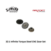 Union Fire 32:1 Infinite Torque Steel CNC Gear Set
