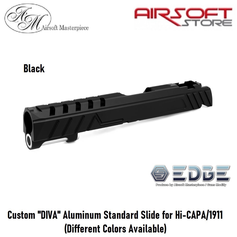 EDGE Custom "DIVA" Aluminum Standard Slide for Hi-CAPA/1911
