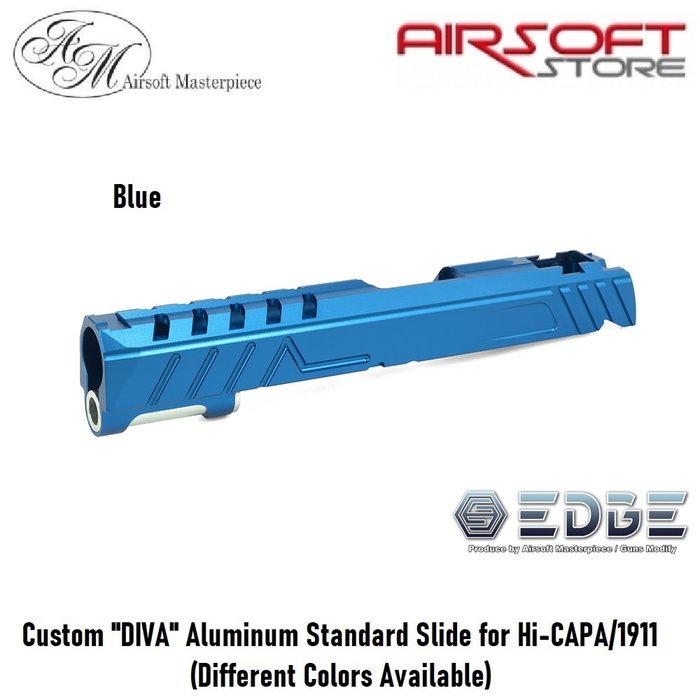 EDGE Custom "DIVA" Aluminum Standard Slide for Hi-CAPA/1911