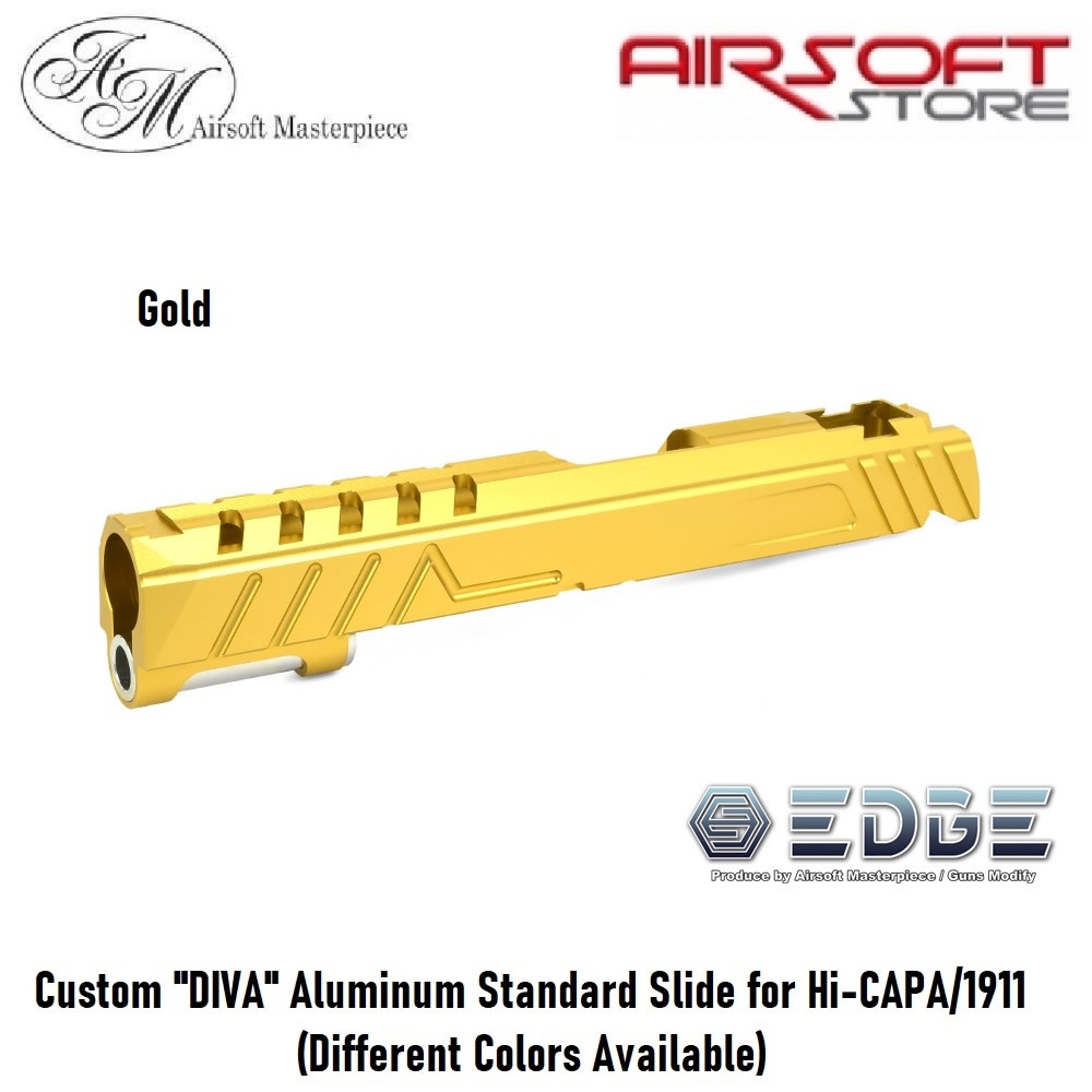 EDGE Custom "DIVA" Aluminum Standard Slide for Hi-CAPA/1911