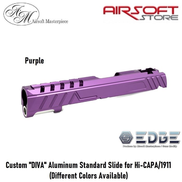 EDGE Custom "DIVA" Aluminum Standard Slide for Hi-CAPA/1911