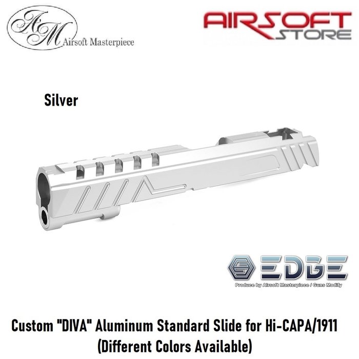 EDGE Custom "DIVA" Aluminum Standard Slide for Hi-CAPA/1911