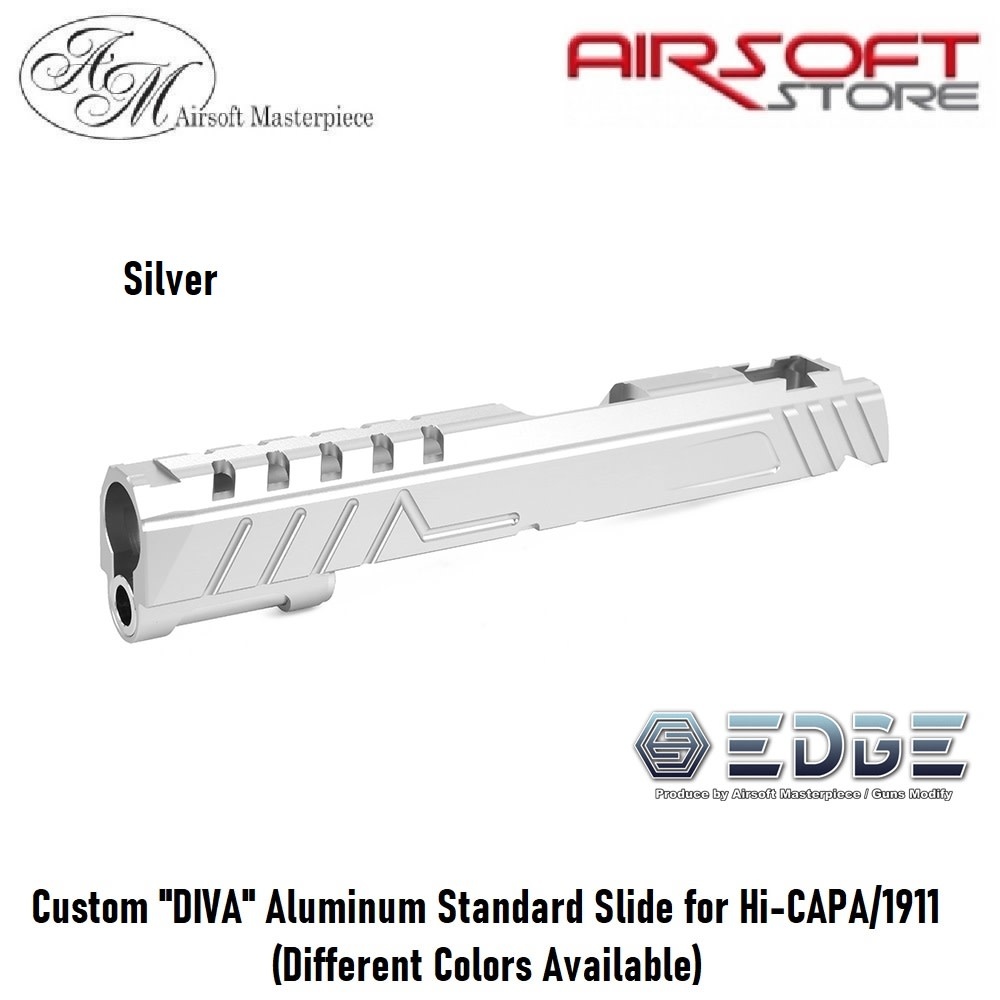 EDGE Custom "DIVA" Aluminum Standard Slide for Hi-CAPA/1911