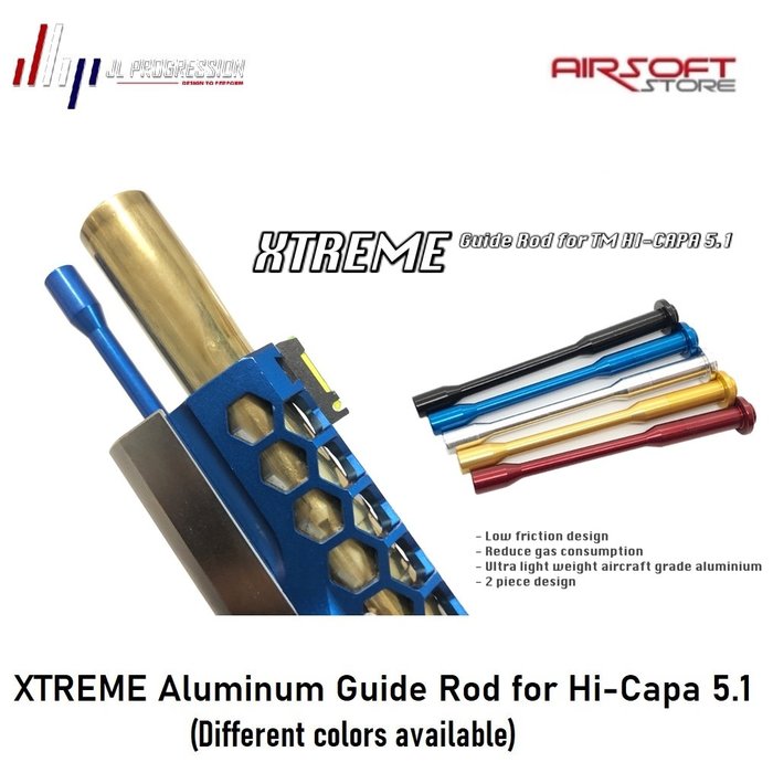 JLP XTREME Aluminum Guide Rod for Hi-Capa 5.1