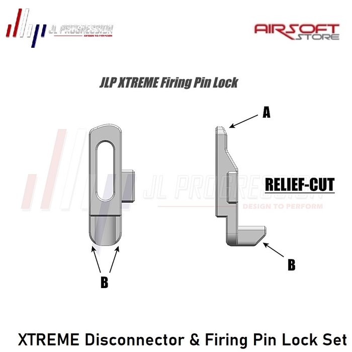 JLP XTREME Disconnector & Firing Pin Lock Set