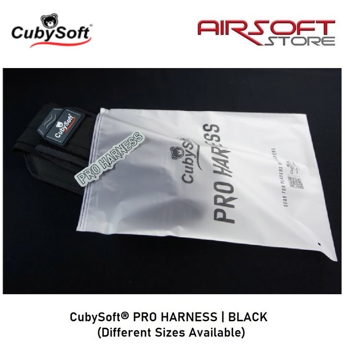 CubySoft® PRO HARNESS | BLACK