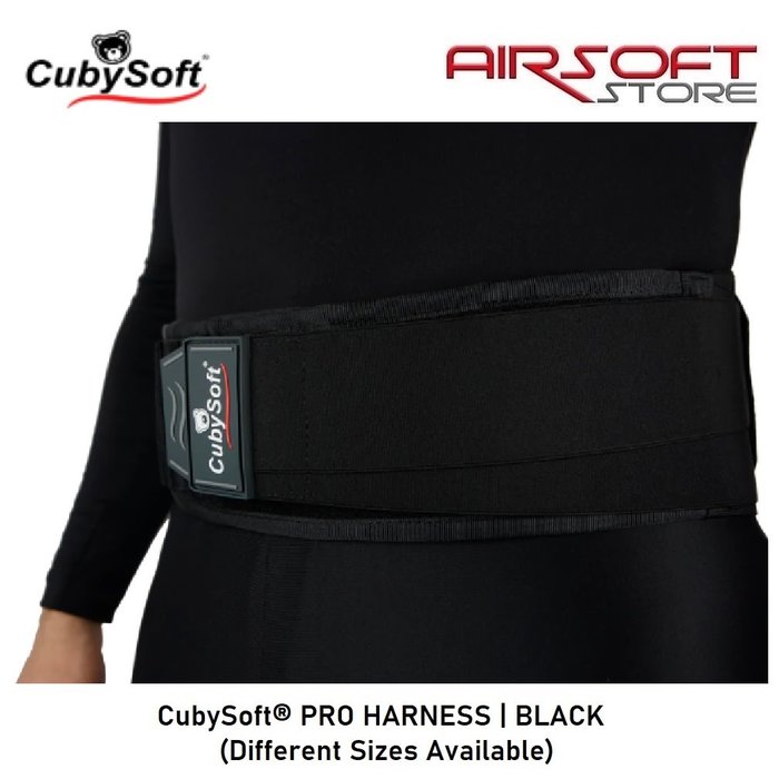 CubySoft® PRO HARNESS | BLACK