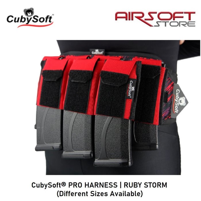 CubySoft® PRO HARNESS | RUBY STORM