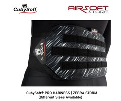 CubySoft® PRO HARNESS | ZEBRA STORM