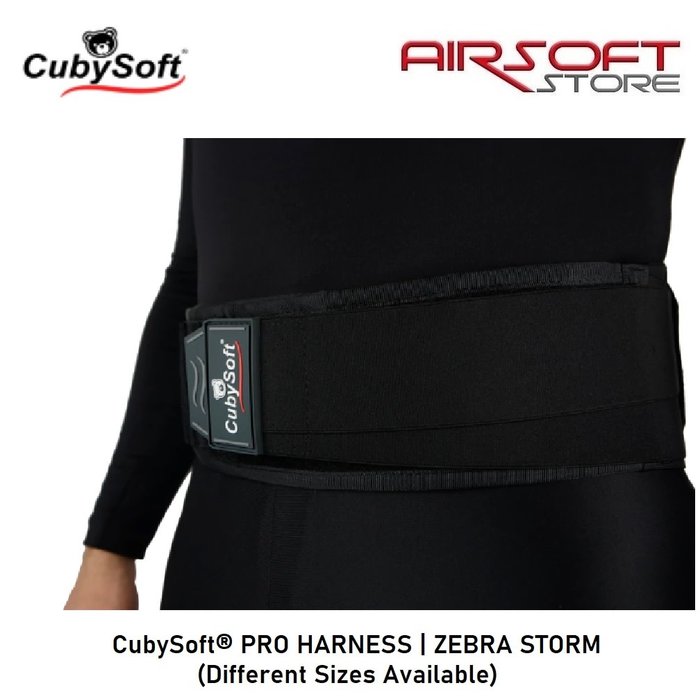 CubySoft® PRO HARNESS | ZEBRA STORM