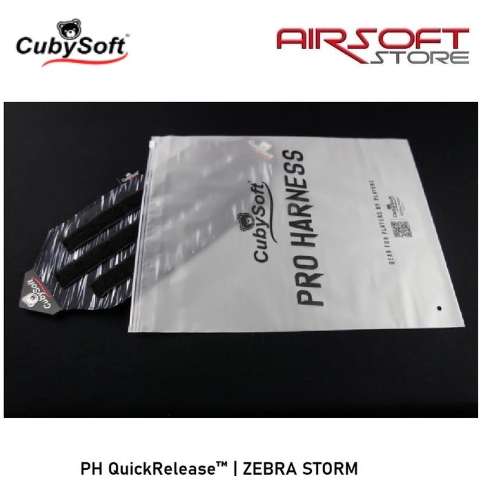 CubySoft® PH QuickRelease™ | ZEBRA STORM