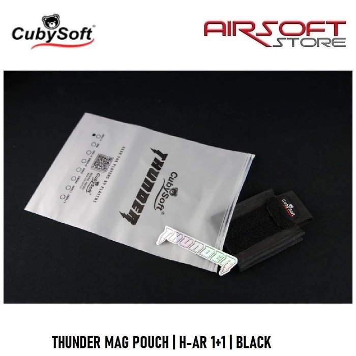 CubySoft® THUNDER MAG POUCH | H-AR 1+1 | BLACK