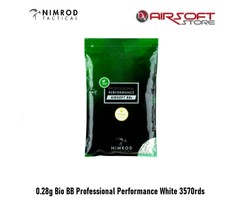 Nimrod 0.28g Bio BB Professional Performance White 3570rds