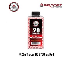 G&G 0.20g Tracer BB 2700rds Red