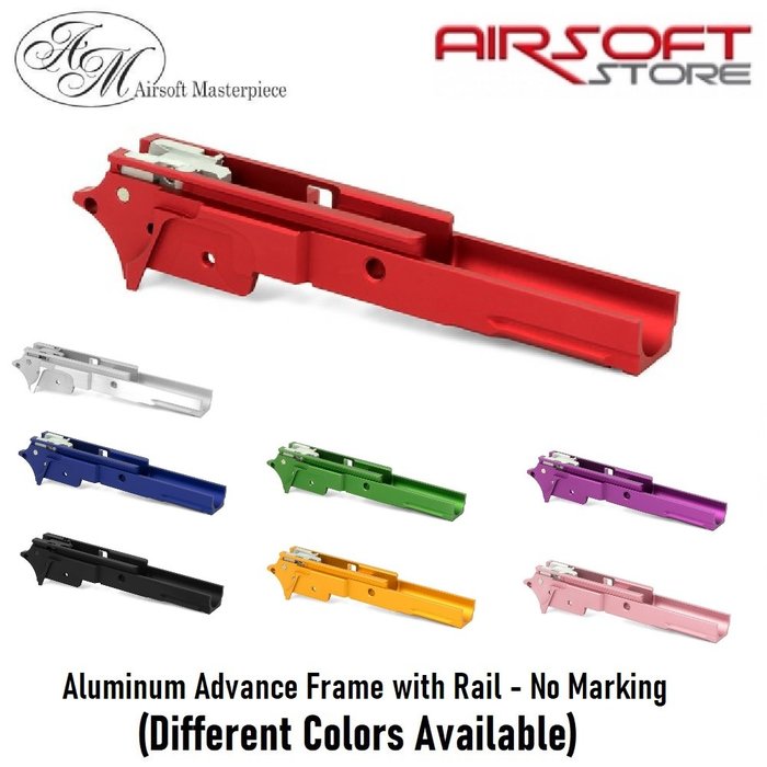 Airsoft Masterpiece Aluminum Advance Frame with Rail - No Marking