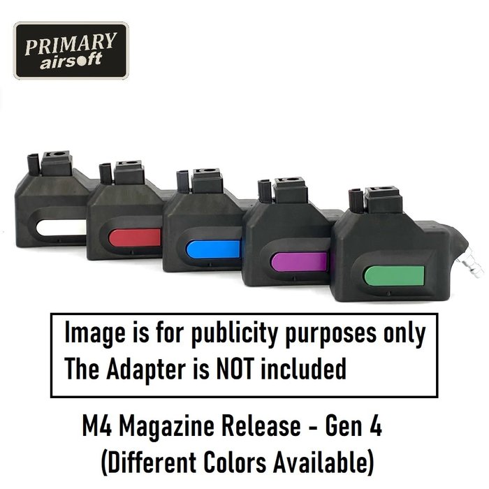 Primary Airsoft M4 Aluminum Magazine Release - Gen 4