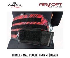 CubySoft® THUNDER MAG POUCH | H-AR x1 | BLACK