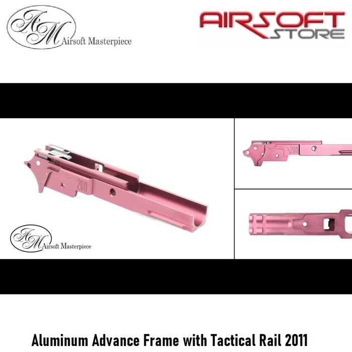 Airsoft Masterpiece Aluminum Advance Frame with Tactical Rail 2011