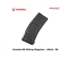 Amoeba M4 Midcap magazine 140rds - BK
