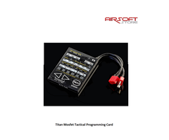 Gate Titan Mosfet Tactical Programming Card