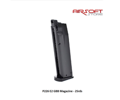 KJ Works P226 E2 GBB Magazine - 25rds