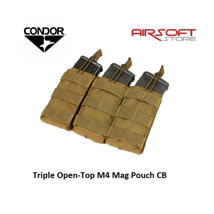 CONDOR Condor Triple Open-Top M4 Mag Pouch