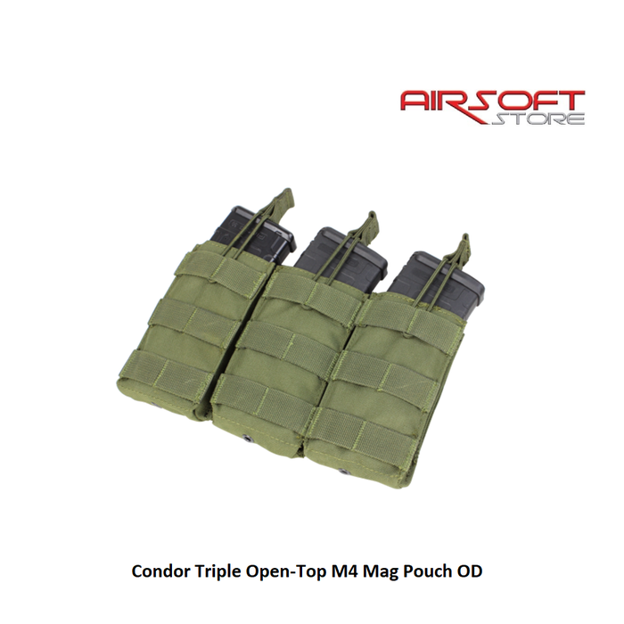 CONDOR Condor Triple Open-Top M4 Mag Pouch