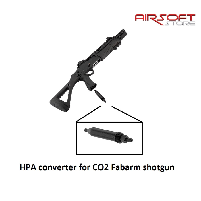 BO HPA converter for CO2 Fabarm shotgun