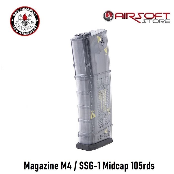 G&G Magazine M4 / SSG-1 Midcap 105rds