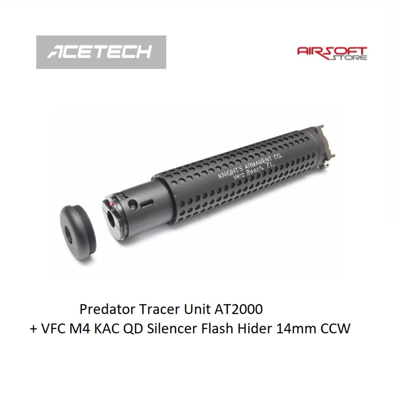Predator Tracer Unit AT2000 + VFC M4 KAC QD Silencer Flash Hider