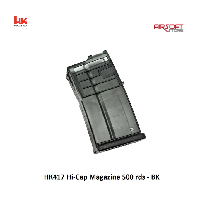 Heckler & Koch HK417 Hi-Cap Magazine 500 rds - BK
